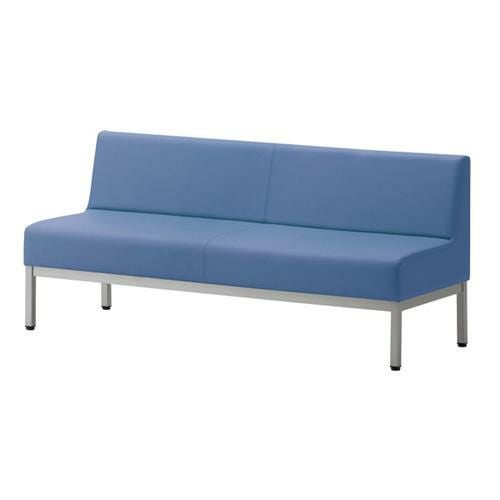 業務用椅子 CRES(クレス) ソファー コルプスBN-B 幅1500×奥行600×高さ700(mm) シート高400(mm)/業務用/新品/送料無料