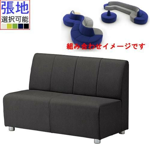 業務用椅子 CRES(クレス) 二人掛ソファー エニティN 張地ランクA 幅1100×奥行650×高さ730(mm) シート高380(mm)/業務用/新品/送料無料