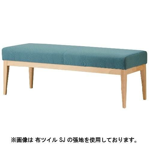 Quon(クオン)ユニゾンベンチ W1200 ナチュラル/ダークブラウン (別張品) /業務用/新品/送料別途見積