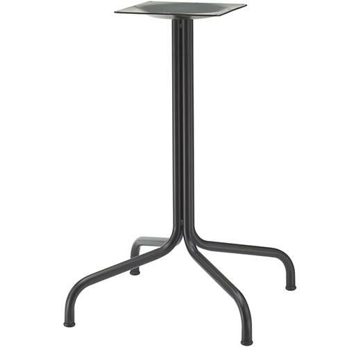 プロシード(丸二金属) テーブル脚 TABLE LEG 十字ベース XL-H(BL)-A 高さ670(mm) ポールφ22×4 受座角240 (mm) /業務用/新品/送料無料
