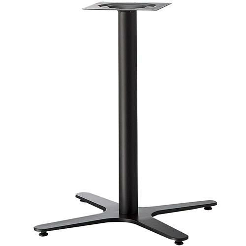 プロシード(丸二金属) テーブル脚 TABLE LEG 十字ベース XL-E(BL)-B ポールφ76 受座角240 (mm)/業務用/新品/送料無料