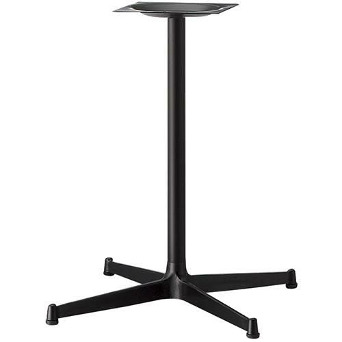 プロシード(丸二金属) テーブル脚 TABLE LEG 十字ベース XL-D(BL)-A ポールφ42 受座角240 (mm) /業務用/新品/送料無料
