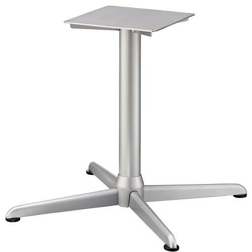 プロシード(丸二金属) テーブル脚 TABLE LEG 十字ベース XL-G(SI)-A ポールφ76 受座角350 (mm) /業務用/新品/送料無料