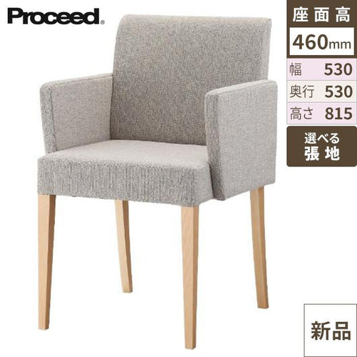 業務用椅子【プロシード】リーブルアームイス2B-NA 11567-A 幅530×奥行530×高さ815 シート高460(mm) /業務用/新品/送料無料