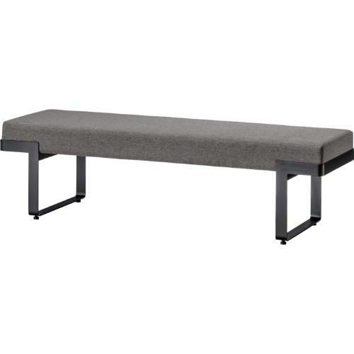 Quon(クオン) ベンチ バウンティW1500 幅1500×奥行460×高さ430(mm) /業務用/新品/送料別途見積