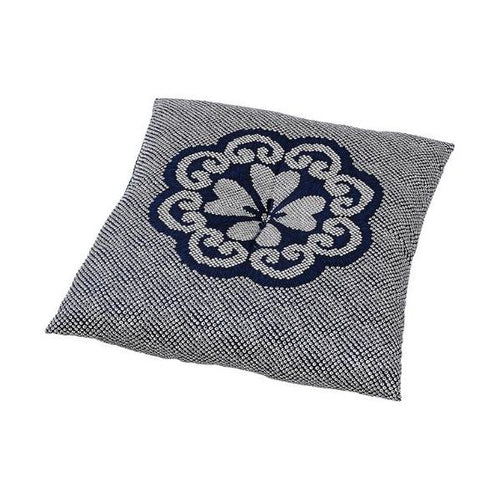 座布団 カノコ(紺)55*59カバー(銘仙判)/業務用/新品/小物送料対象商品