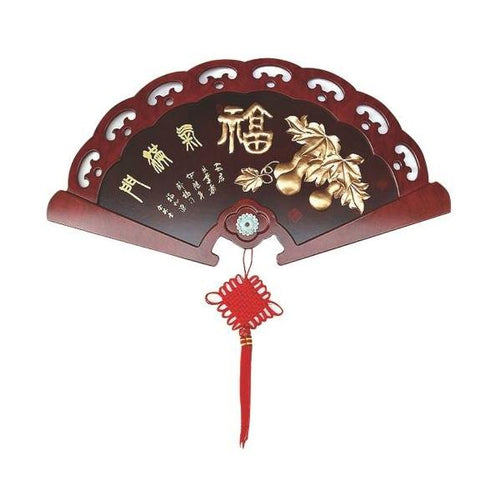 福のレリーフ(扇形)