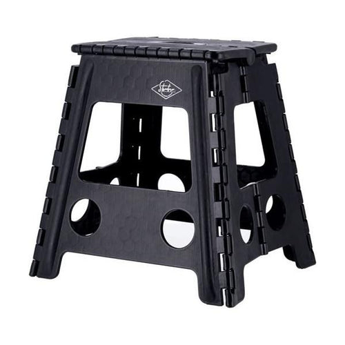 フォールディングステップスツール H39cm BK 1個箱 /業務用/新品/送料別