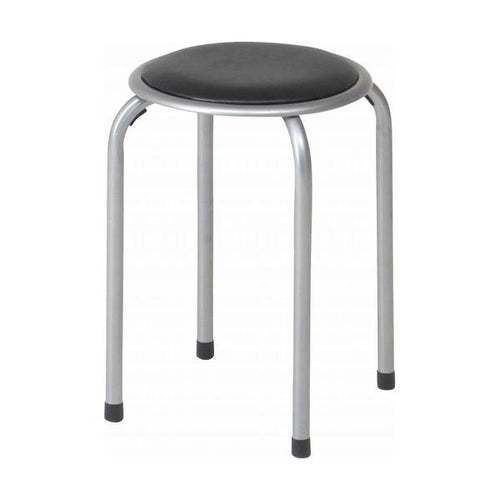 パイプ丸イス FB-01BK(1010BK) FB-01BK(1010BK 12個入/業務用/新品/送料別