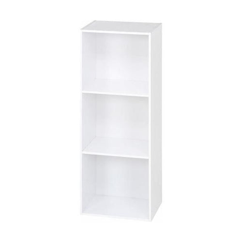 カラーボックス3段 A4対応 WH (セット数:2) /業務用/新品/送料別