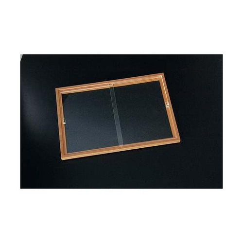 6-045-14/杉柾木枠付アクリル蓋 中 約幅27.5×奥行37×高さ3cm/業務用/新品/小物送料対象商品
