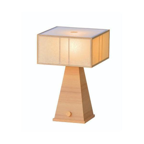 6-086-10/室内行灯 やぐら形(調光スイッチ付) 約23×23×36cm/業務用/新品/送料無料