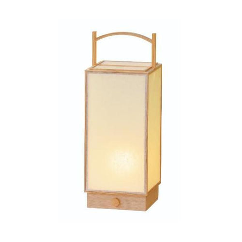6-086-11/室内行灯 長 手付(調光スイッチ付) 約16×16×H44cm/業務用/新品/送料無料