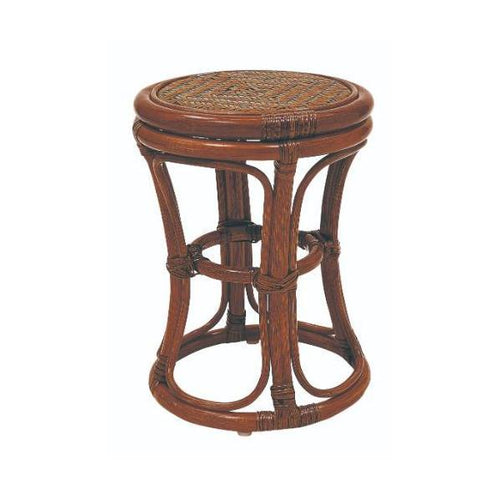 6-112-04/籐 スツール ライトブラウン 約口径33×高さ45cm/業務用/新品/小物送料対象商品
