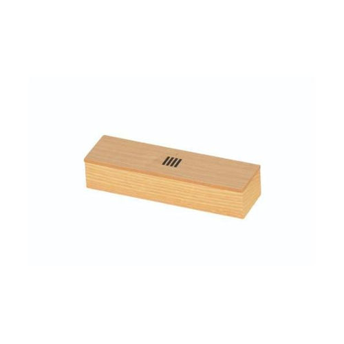 6-061-04/SB 長角菓子入れ タモ クリアー/格子模様 約幅18×奥行5×高さ3.6cm(身内寸約幅17.2×奥行4.2×高さ2.65cm)/業務用/新品/小物送料対象商品