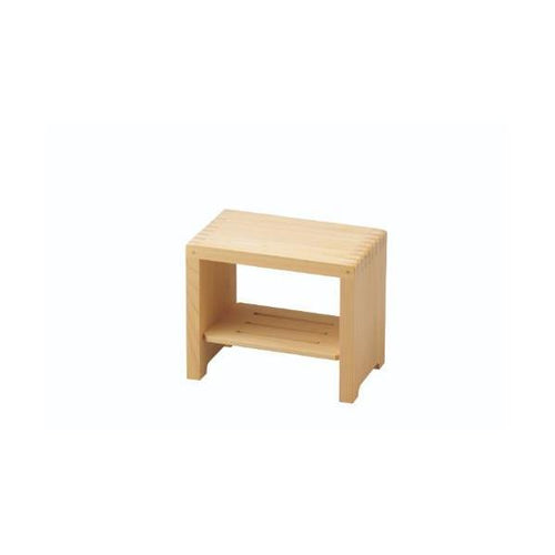 6-114-06/ひのき箱型風呂椅子 小 約幅30×奥行18×高さ25cm/業務用/新品/小物送料対象商品