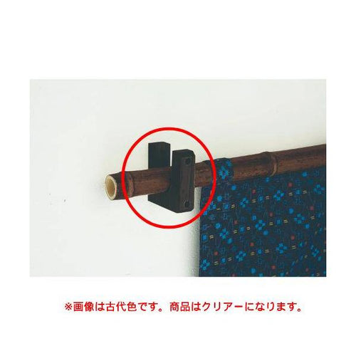 6-088-08/のれん掛(ひっかけ型)クリアー 約幅7×奥行7×厚さ2cm ※ミゾ幅:約3.5cm/業務用/新品/小物送料対象商品