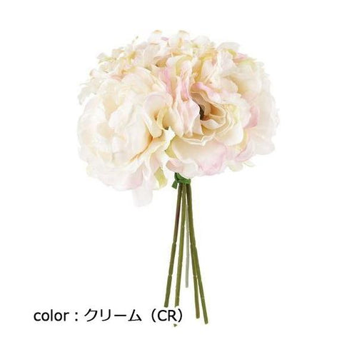 ポピー キャンディーピオニーミックスブーケ FB-2594 全長24cm・花径8~10cm