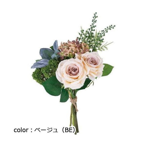 ポピー ローズミックスキャリーブーケM FBC-8205 全長38cm・幅23cm