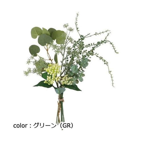 ポピー グリーンミックスキャリーブーケM FBC-8207 全長44cm・幅19cm