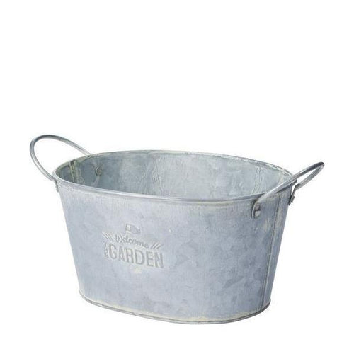 ポピー スチールオーバルポットM RFB-299 W17.5cm(22.5cm)×D13.5cm×H9cm(11cm)