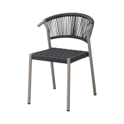FL-AC2S/KOEKI/フェリー ガーデンチェア 屋外椅子 FL-AC2S 4脚入り 540×615×775×座面高445 新品/送料無料