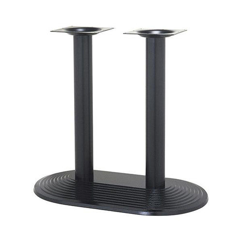 ハヤシ アルミ鋳物テーブル脚 ベースサイズ:A850×B500×高さ700mmまで指定可 品番:DR-9D-W 塗装カラー:44 ポール:101φ×2
