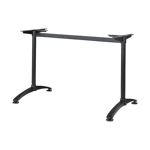 アルミダイキャストテーブル脚 ベースサイズ:A660×高さ700mm迄指定可×間口(芯々)1300mm 品番:S-DX-660 塗装カラー:44 ポール:42φ