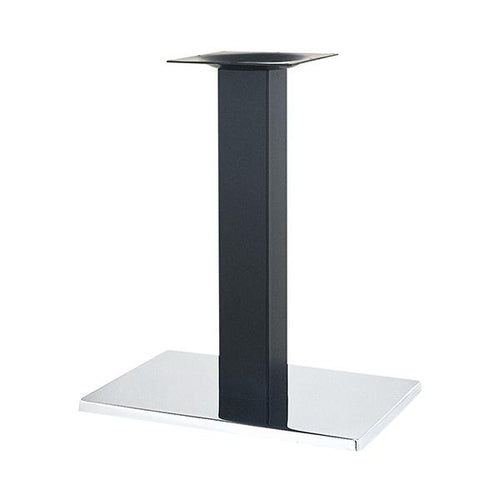 ハヤシ スチールベーステーブル脚 ベースサイズ:A550×B370×高さ700mmまで指定可 品番:TST-K 塗装カラー:14 ポール:75角