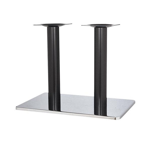 ハヤシ スチールベーステーブル脚 ベースサイズ:A850×B550×高さ700mmまで指定可 品番:TST-W 塗装カラー:14 ポール:101φ×2