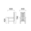 業務用椅子 CRES(クレス) 和風イス ベクト 幅440×奥行500×高さ795(mm) シート高425(mm)/業務用/新品/送料無料