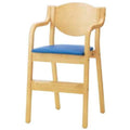 業務用椅子CRES(クレス) 子供イス チルコ 幅415×奥行470×高さ750(mm) シート高475 肘高635(mm)【送料無料】