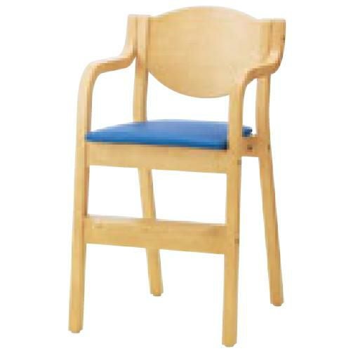 業務用椅子CRES(クレス) 子供イス チルコ 幅415×奥行470×高さ750(mm) シート高475 肘高635(mm)【送料無料】