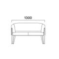 業務用椅子 CRES(クレス) 洋風イス ドメニカNW 幅1300×奥行635×高さ795(mm) シート高440 肘高610(mm)【送料無料】