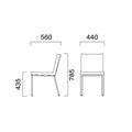 業務用椅子 CRES(クレス) 洋風イス ファルスAM 幅440×奥行560×高さ785(mm) シート高435(mm)/業務用/新品/送料無料