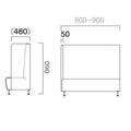 業務用椅子 CRES(クレス) マルトルOM-1-A 幅600～900×奥行620×高さ860(mm) シート高430(mm)/業務用/新品/送料無料