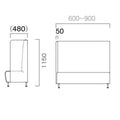 業務用椅子 CRES(クレス) マルトルOM-1-B 幅600～900×奥行620×高さ1150(mm) シート高430(mm)/業務用/新品/送料無料