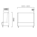 業務用椅子 CRES(クレス) マルトルOM-1-A 幅600～900×奥行620×高さ860(mm) シート高430(mm)/業務用/新品/送料無料