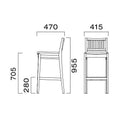 業務用椅子 CRES(クレス) 洋風カウンターチェア レサンカウンター2 張地Aランク /業務用/新品/送料無料