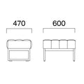 業務用椅子 CRES(クレス) スツール スティロS 幅600×奥行470×高さ400(mm)/業務用/新品/送料無料