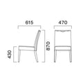 業務用椅子 CRES(クレス) 洋風イス トレンHM 幅470×奥行615×高さ870(mm) シート高430(mm)【送料無料】