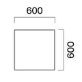 業務用椅子 CRES(クレス) コーナースツール ウィーブS 張地ランクA 幅600×奥行600×高さ400(mm)/業務用/新品/送料無料