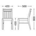 【即納可】業務用椅子 CHERRY(チェリー) カルースト（既製品）幅420×奥行500×高さ800(mm) /業務用/新品/送料別途見積