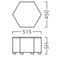 業務用椅子 ヘキサ300 Aランク /業務用/新品/送料無料