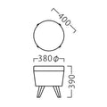 業務用椅子 プティッツスツールNA Aランク /業務用/新品/送料無料