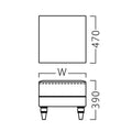 業務用椅子 ドレープ W1500 Aランク /業務用/新品/送料無料