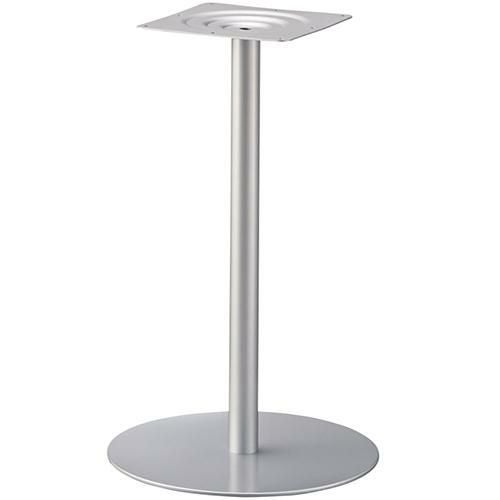 プロシード(丸二金属) テーブル脚 TABLE LEG 丸ベース RL-B(SI)-B ベース440φ ポール42φ 受座角240(mm) /業務用/新品/送料無料