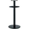 プロシード(丸二金属) テーブル脚 TABLE LEG ハイテーブル用 RL-E(BL)-C ベース500φ ポール101φ 受座角300 棚板390φ /業務用/新品/送料無料