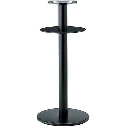 プロシード(丸二金属) テーブル脚 TABLE LEG ハイテーブル用 RL-E(BL)-C ベース500φ ポール101φ 受座角300 棚板390φ /業務用/新品/送料無料