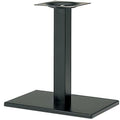 プロシード(丸二金属) テーブル脚 TABLE LEG 角ベース SL-A(BL)-E ベース角680×450 ポール角100 受座角300 (mm) /業務用/新品/送料無料